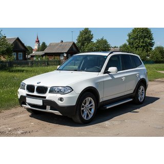 Marchepieds Latéraux Maya V2 (2 pcs, Aluminium) BMW X3 E83 2003-2010 photo 1