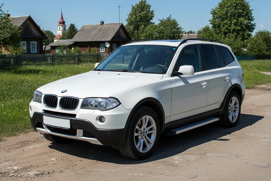 BMW X3 E83 2003-2010 Marchepieds Latéraux Maya V2 (2 pcs, Aluminium) Image