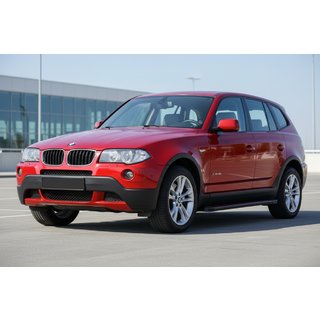 Marchepieds Latéraux Maya Red (2 pcs, Aluminium) BMW X3 E83 2003-2010 photo 1