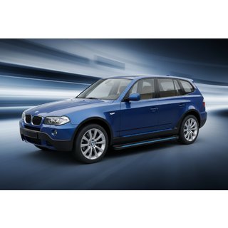 Marchepieds Latéraux Maya Blue (2 pcs, Aluminium) BMW X3 E83 2003-2010 photo 1