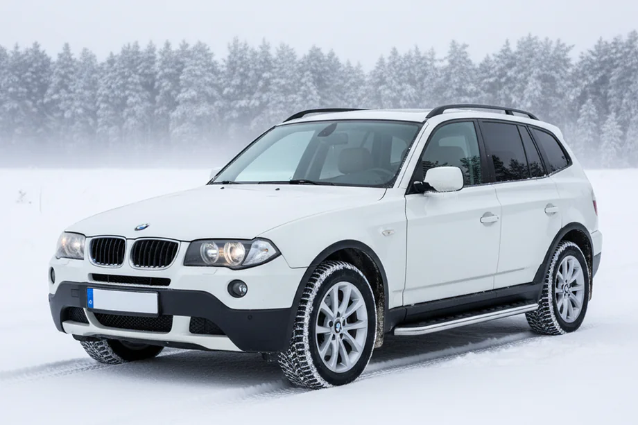 BMW X3 E83 2003-2010 Marchepieds Latéraux Maydos V1 (2 pcs, Aluminium) Image