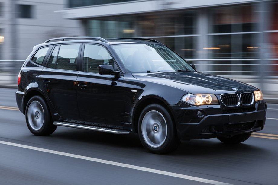 BMW X3 E83 2003-2010 Marchepieds Latéraux Maydos V2 (2 pcs, Aluminium) Image