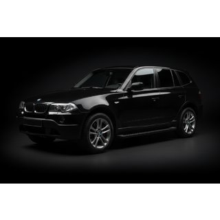 Marchepieds Latéraux Allmond Black (2 pcs, Aluminium) BMW X3 E83 2003-2010 photo 1