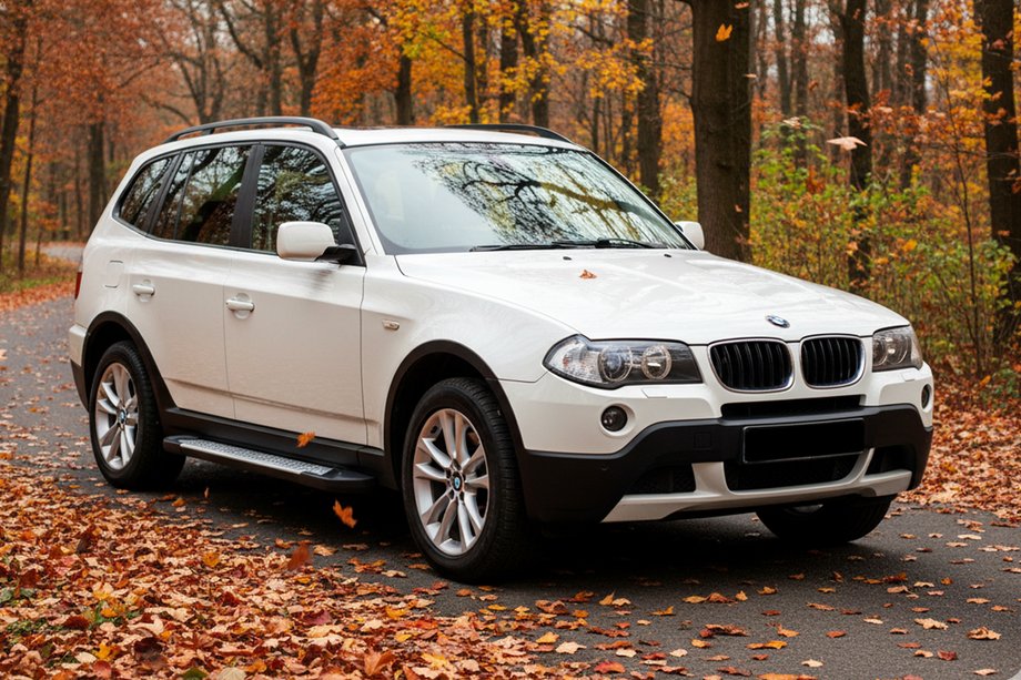 BMW X3 E83 2003-2010 Marchepieds latéraux Allmond Grey (2 pcs, aluminium) Image