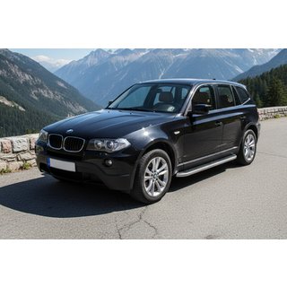 Marchepieds Latéraux Tayga Grey (2 pcs, Aluminium) BMW X3 E83 2003-2010 photo 1