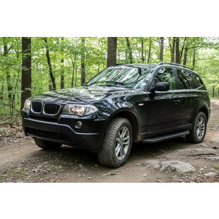 Marchepieds Latéraux Tayga Black (2 pcs, Aluminium) BMW X3 E83 2003-2010 photo 1