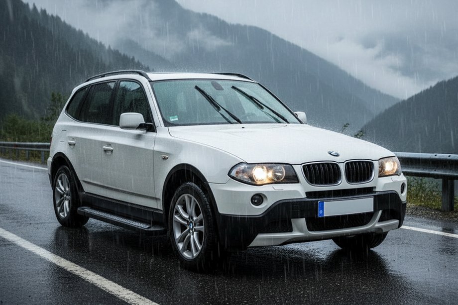 BMW X3 E83 2003-2010 Marchepieds Latéraux Vision New Black (2 pcs, Aluminium) Image