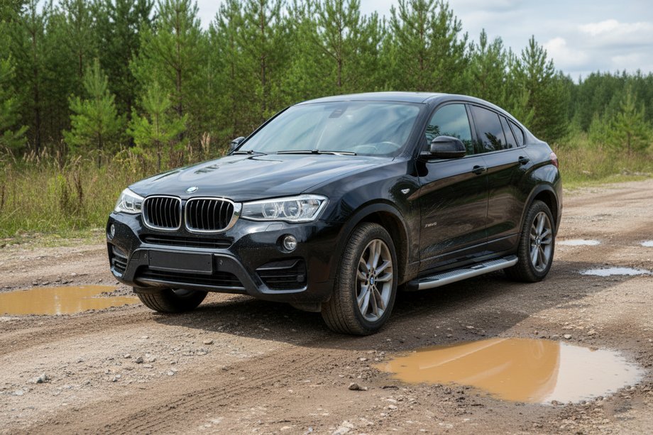 BMW X4 F26 2014-2018 Marchepieds Latéraux Mevsim Grey (2 pcs, Aluminium) Photo 1
