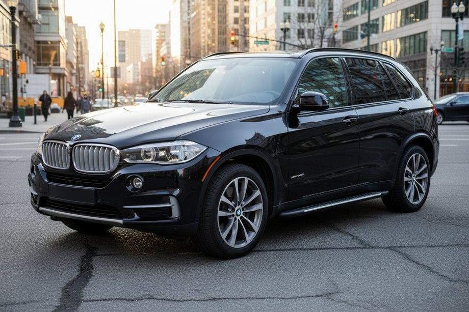 BMW X5 F15 2013-2018 Marchepieds Latéraux Bosphore Grey (2 pcs, Aluminium) Image