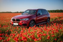 BMW X5 F15 2013-2018 Marchepieds Latéraux Maya Red (2 pcs, Aluminium) photo 1