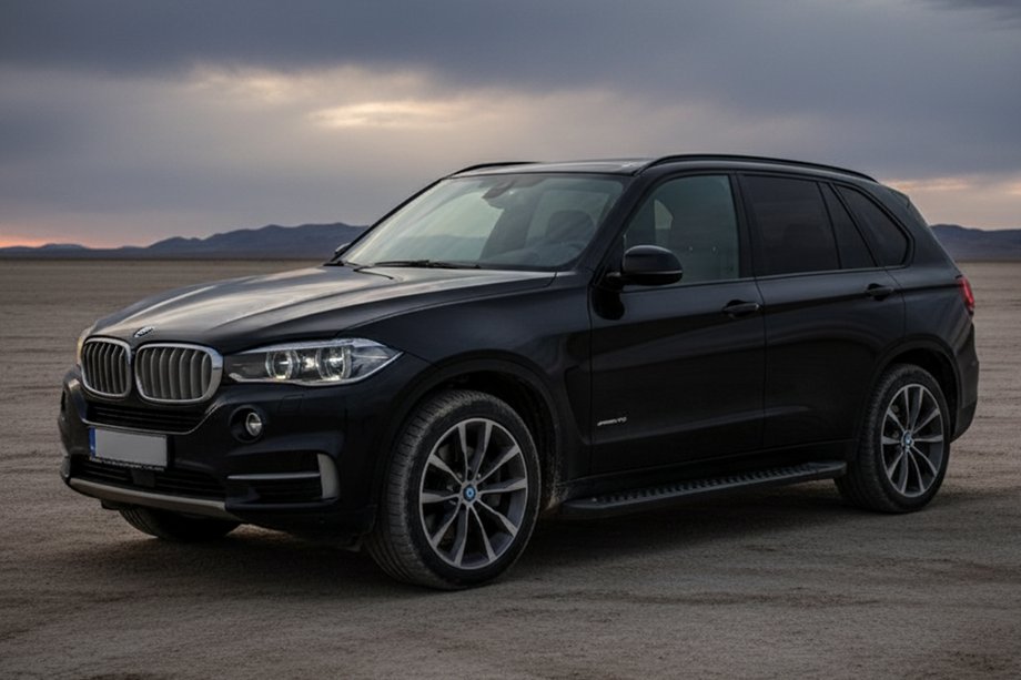 BMW X5 F15 2013-2018 Marchepieds Latéraux Allmond Black (2 pcs, Aluminium) Image