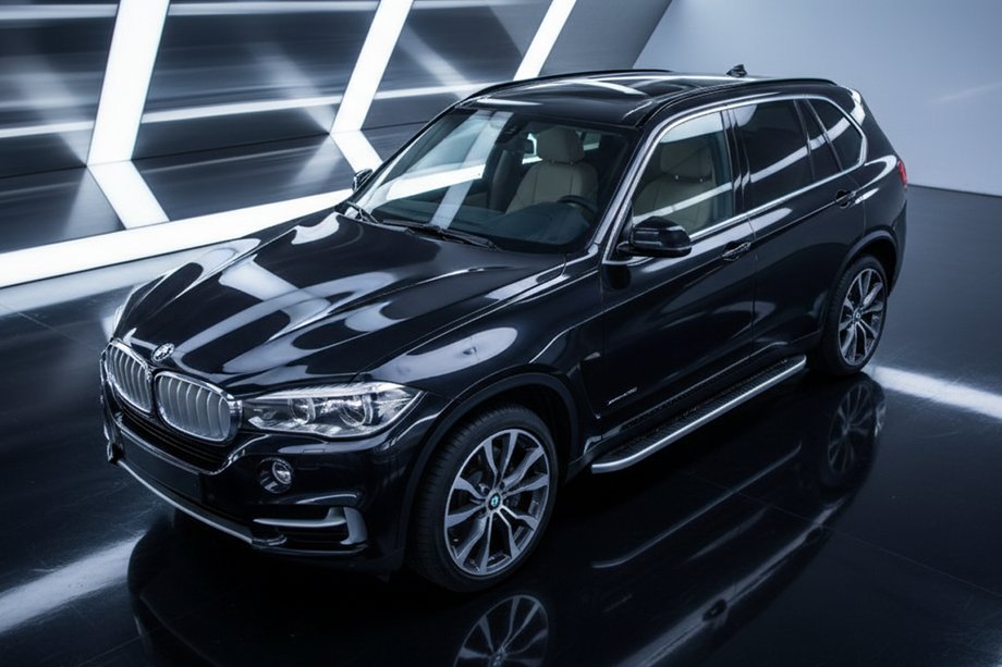 BMW X5 F15 2013-2018 Marchepieds Latéraux Tayga Grey (2 pcs, Aluminium) Photo 1