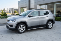Jeep Compass 2016- Marchepieds Latéraux Bosphore Grey (2 pcs, Aluminium) photo 1