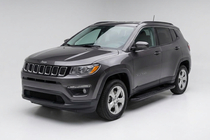 Jeep Compass 2016- Marchepieds Latéraux Bosphore Black (2 pcs, Aluminium) photo 1