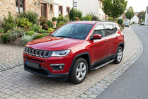 Jeep Compass 2016- Marchepieds Latéraux Duru (2 pcs, Aluminium) photo 1