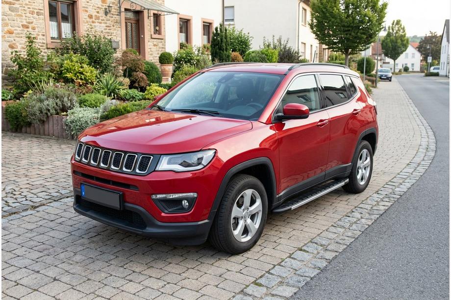 Jeep Compass 2016- Marchepieds Latéraux Duru (2 pcs, Aluminium) Image
