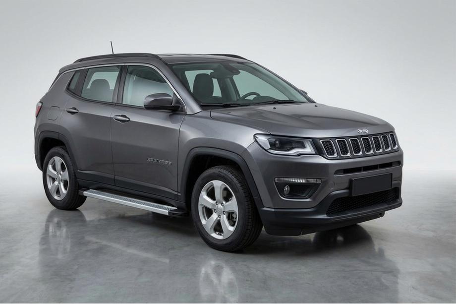 Jeep Compass 2016- Marchepieds Latéraux Maya V2 (2 pcs, Aluminium) Image