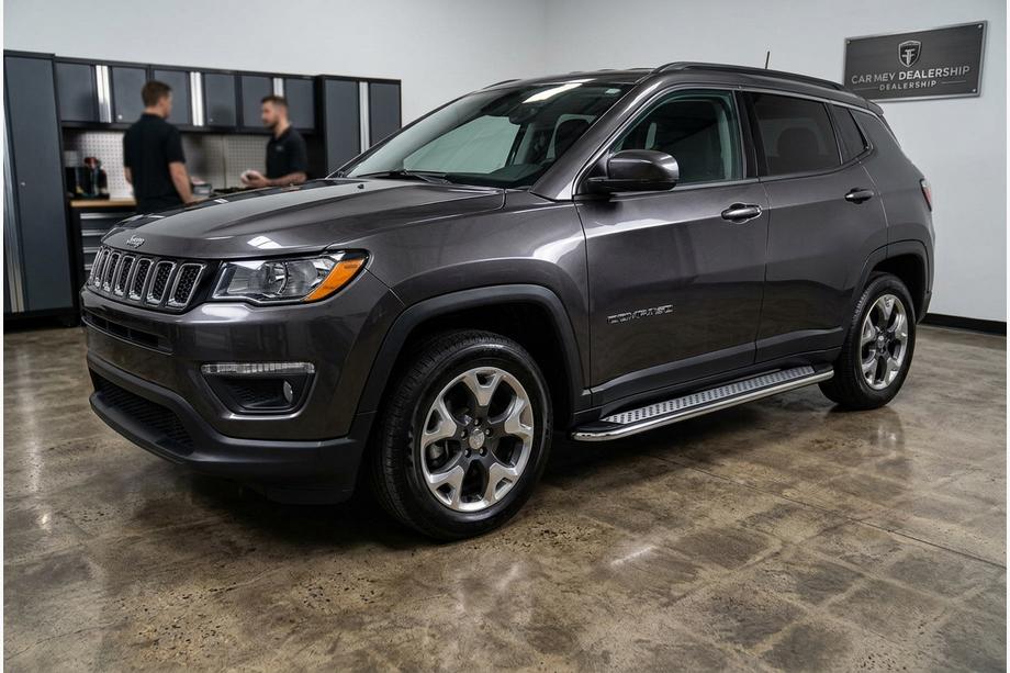 Jeep Compass 2016- Marchepieds Latéraux Maydos V2 (2 pcs, Aluminium) Image