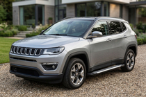 Jeep Compass 2016- Marchepieds Latéraux Line (2 pcs, Aluminium) photo 1