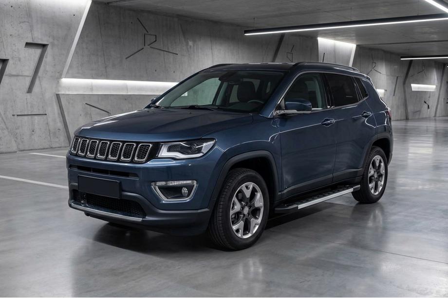 Jeep Compass 2016- Marchepieds Latéraux RedLine (2 pcs, Aluminium) Image
