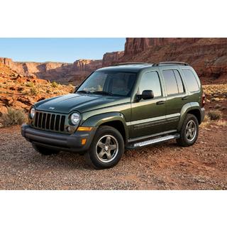 Marchepieds latéraux Allmond Grey (2 pcs, aluminium) Jeep Cherokee/Liberty 2002-2007 photo 1