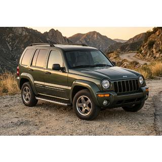Marchepieds Latéraux BlackLine (2 pcs, Aluminium) Jeep Cherokee/Liberty 2002-2007 photo 1