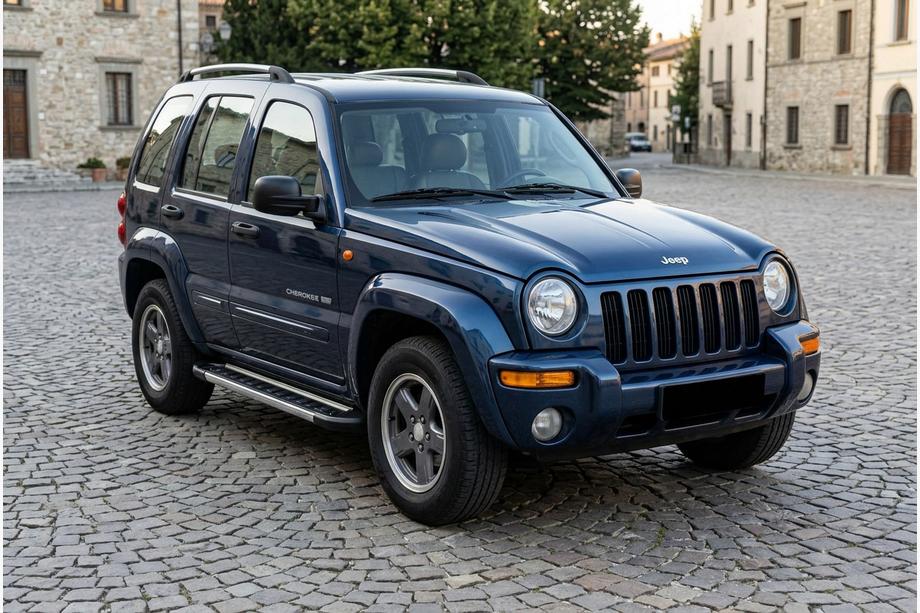 Jeep Cherokee/Liberty 2002-2007 Marchepieds Latéraux RedLine (2 pcs, Aluminium) Image