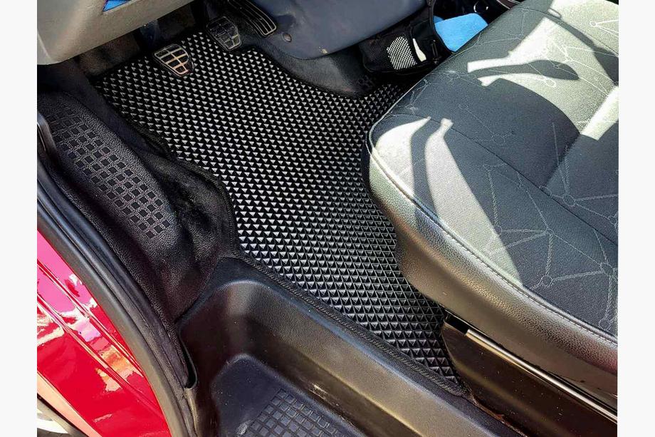 Volkswagen T4 Transporter 1990-2003 Tapis de sol EVA (noirs) Photo 9