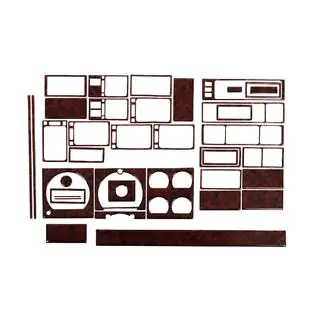 Habillage de tableau de bord (aspect bois)