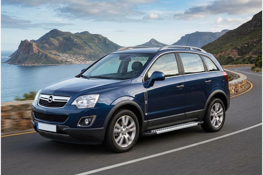 Opel Antara 2006-2017 Marchepieds Latéraux Vision New Grey (2 pcs, Aluminium) 2016-2018 Image