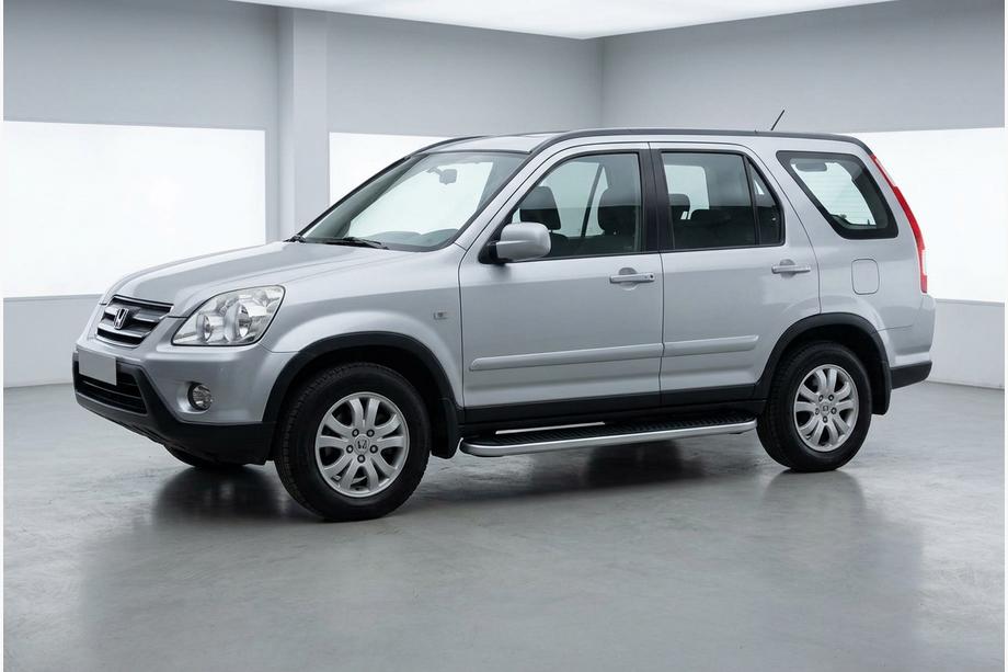 Honda CRV 2001-2006 Marchepieds Latéraux Tayga Grey (2 pcs, Aluminium) Image