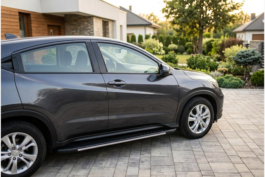 Honda HR-V 2014-2021 Marchepieds Latéraux Bosphore Grey (2 pcs, Aluminium) Image