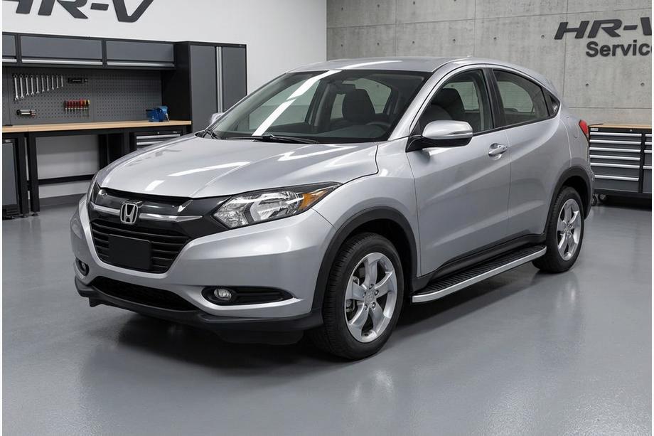 Honda HR-V 2014-2021 Marchepieds Latéraux Tayga Grey (2 pcs, Aluminium) Image