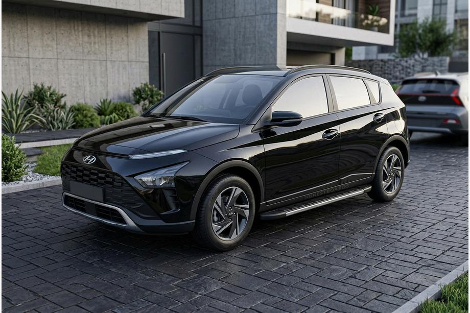 Hyundai Bayon 2021- Marchepieds Latéraux Bosphore Duru (2 pcs, Aluminium) Image