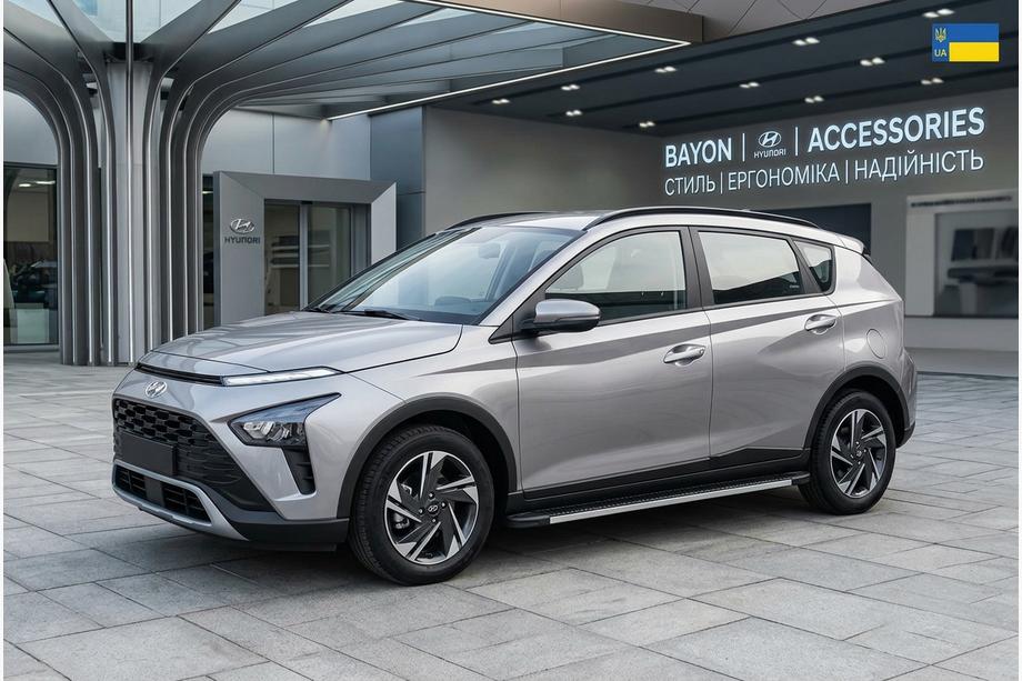Hyundai Bayon 2021- Marchepieds Latéraux Maya V1 (2 pcs, Aluminium) Image