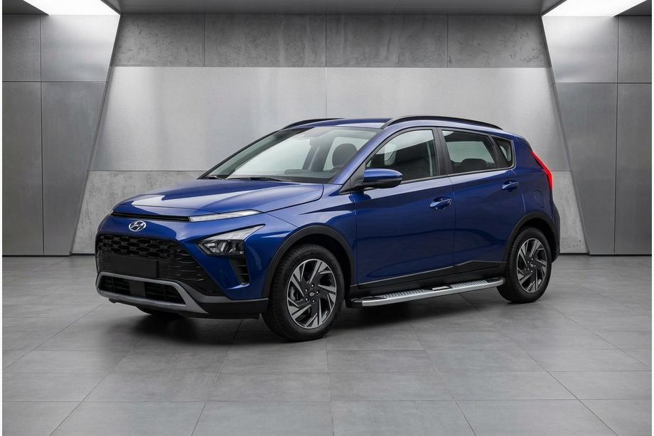 Hyundai Bayon 2021- Marchepieds Latéraux Mevsim Grey (2 pcs, Aluminium) Image