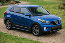 Hyundai Creta 2014-2020 Marchepieds Latéraux Maya Blue (2 pcs, Aluminium) photo 1