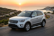 Hyundai Creta 2014-2020 Marchepieds Latéraux Mevsim Grey (2 pcs, Aluminium) photo 1