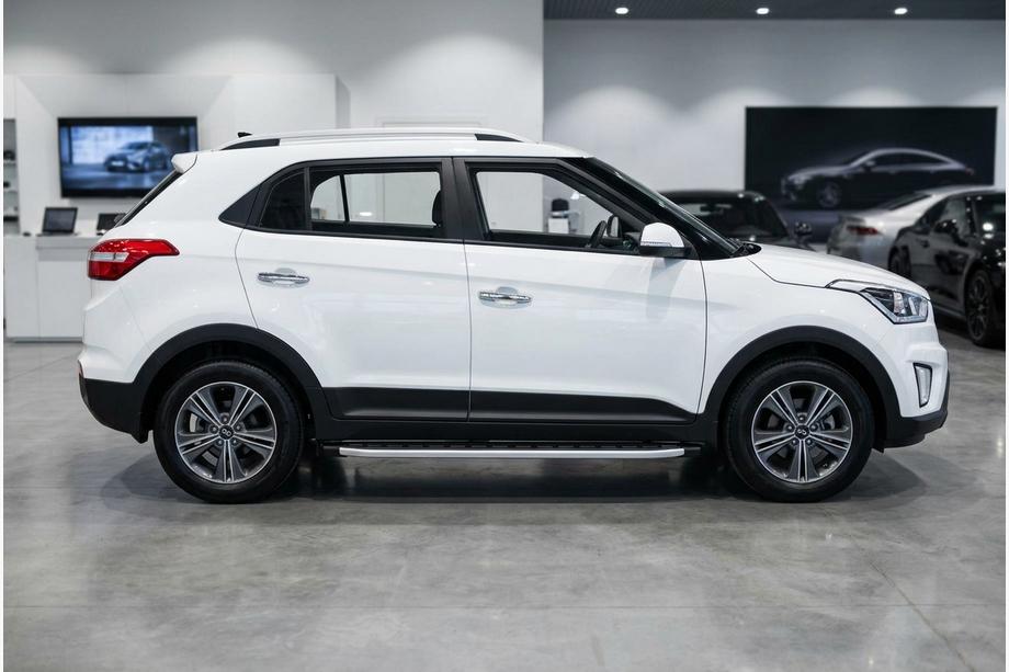Hyundai Creta 2014-2020 Marchepieds Latéraux BlackLine (2 pcs, Aluminium) Image