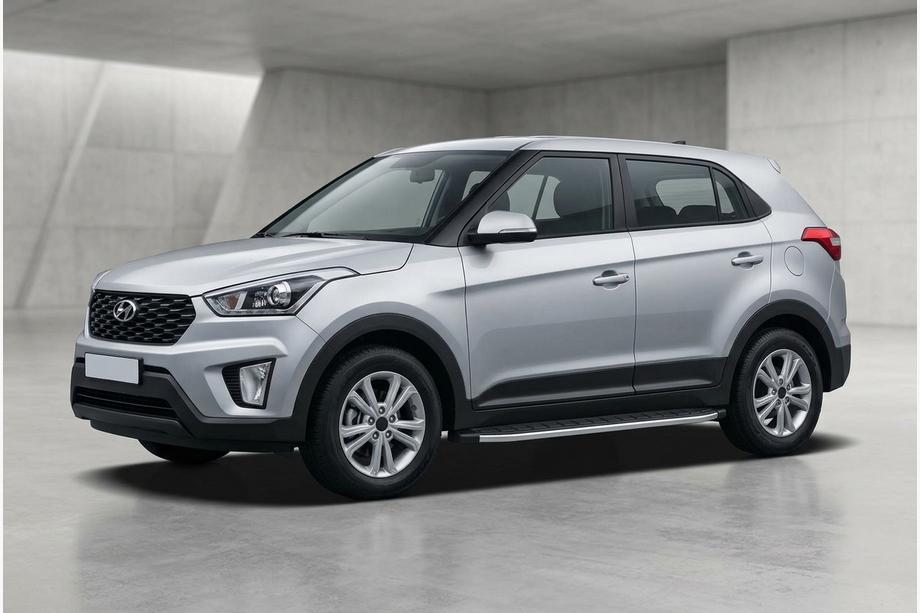 Hyundai Creta 2014-2020 Marchepieds Latéraux Fullmond (2 pcs, Aluminium) Image
