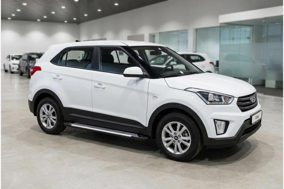 Hyundai Creta 2014-2020 Marchepieds Latéraux Line (2 pcs, Aluminium) Image