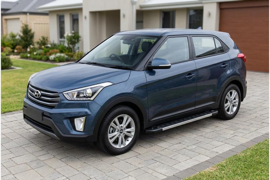 Hyundai Creta 2014-2020 Marchepieds Latéraux RedLine (2 pcs, Aluminium) Image