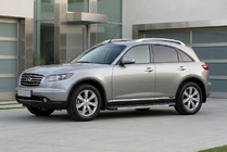 Infiniti FX 2003-2008 Marchepieds Latéraux Duru (2 pcs, Aluminium) photo 1