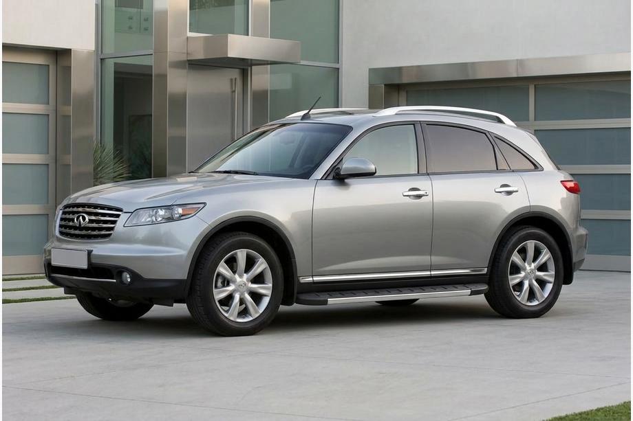 Infiniti FX 2003-2008 Marchepieds Latéraux Duru (2 pcs, Aluminium) Image