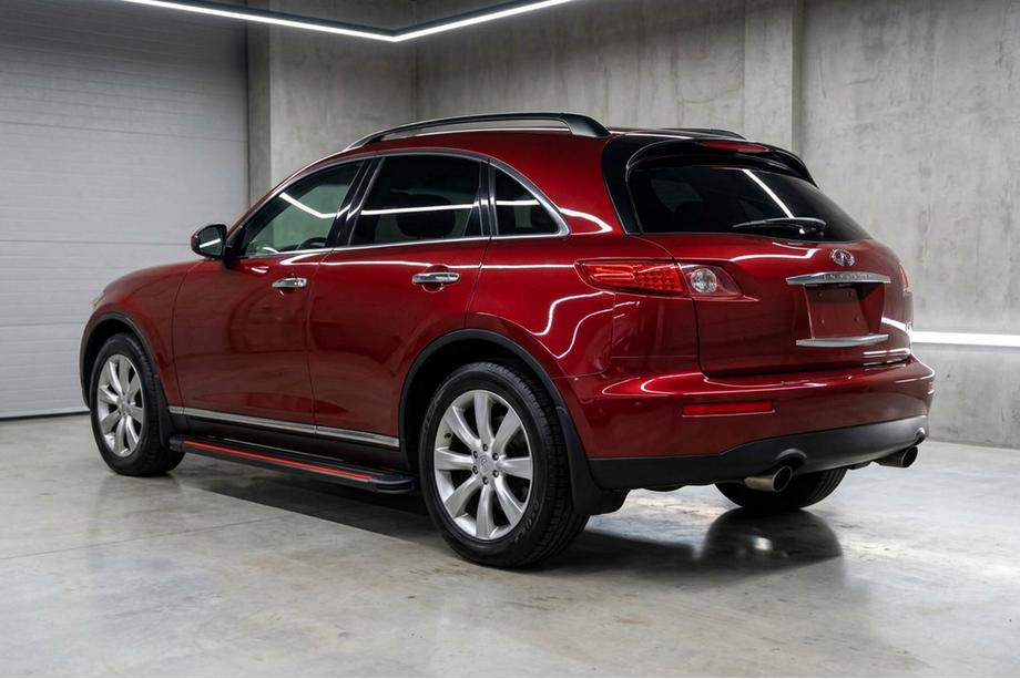 Infiniti FX 2003-2008 Marchepieds Latéraux Maya Red (2 pcs, Aluminium) Image