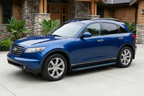 Infiniti FX 2003-2008 Marchepieds Latéraux Maya Blue (2 pcs, Aluminium) photo 1