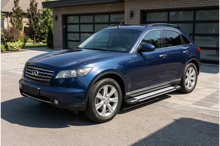 Infiniti FX 2003-2008 Marchepieds Latéraux Rainbow (2 pcs, Aluminium) Image