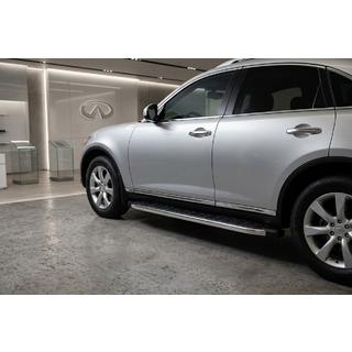 Marchepieds Latéraux BlackLine (2 pcs, Aluminium) Infiniti FX 2003-2008 photo 1