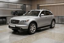 Infiniti FX 2003-2008 Marchepieds Latéraux RedLine (2 pcs, Aluminium) photo 1