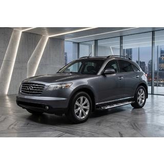 Marchepieds Latéraux Sunrise (2 pcs, Aluminium) Infiniti FX 2003-2008 photo 1